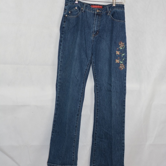 Embroidered Cosmopolitan Jeanswear SZ 14 - Picture 1 of 6